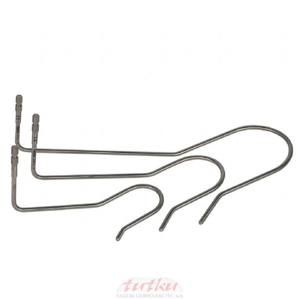 Set of 5.0mm Robotic Nathanson Retractors (S, M, L) | Tutku Sağlık