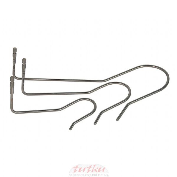 Set of 6.5mm Robotic Nathanson Retractors (S, M, L) | Tutku Sağlık