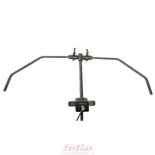 Mount Post with Dual Angled Swivel Bars and Rail Clamp | Tutku Sağlık