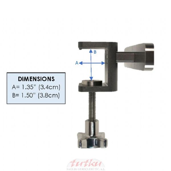 Rail Segment Table Clamp | Mediflex | Tutku Sağlık