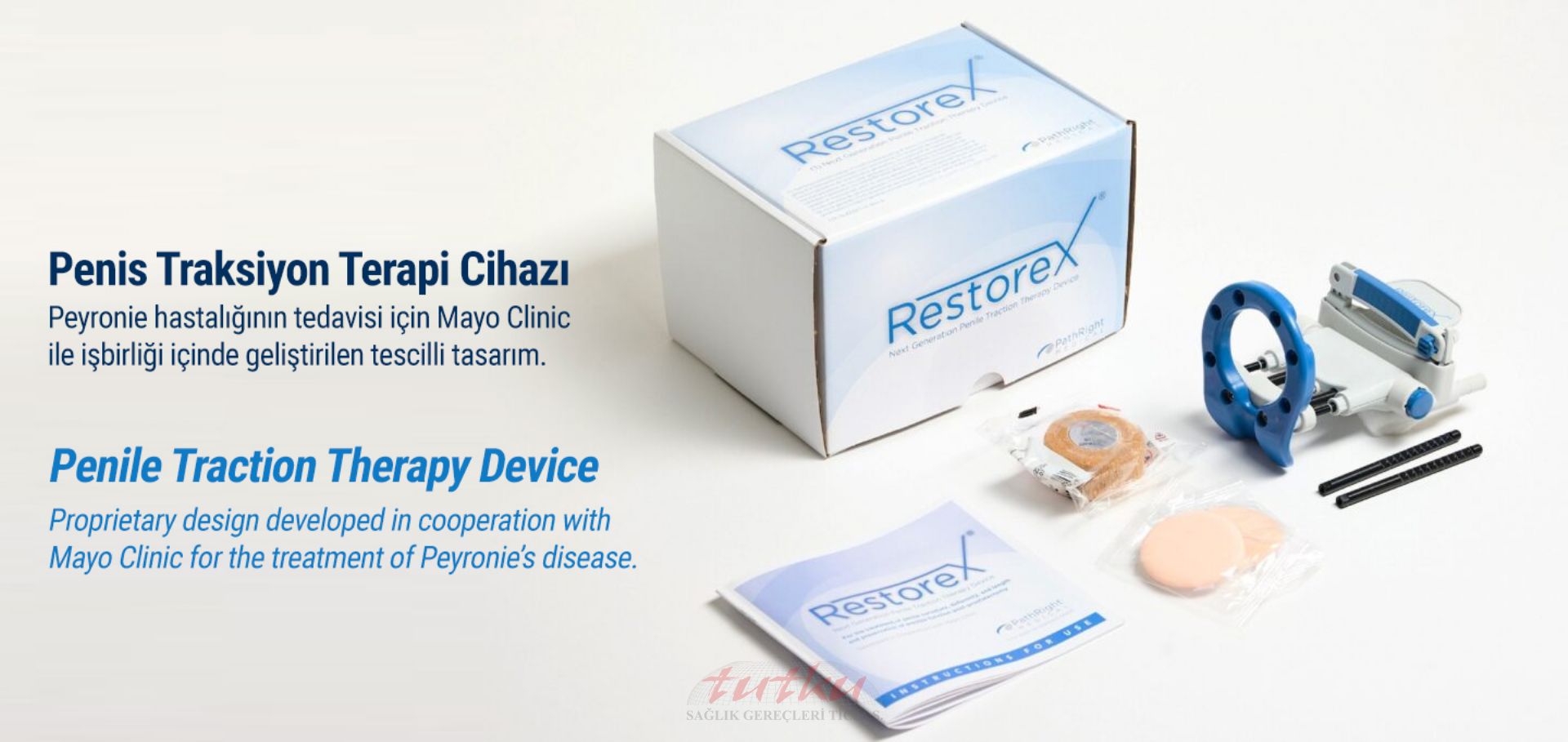 Penile Traction Therapy Device RestoreX Is Used For The Treatment Of 